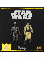 Jelvény Star Wars - C-3PO & Luke Skywalker (Pin Kings)