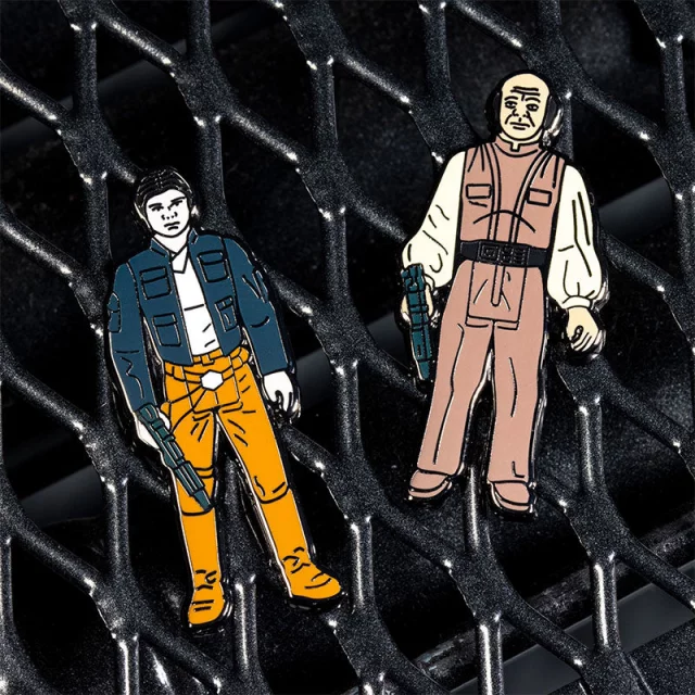 Jelvény Star Wars - Han Solo & Lobot (Pin Kings)