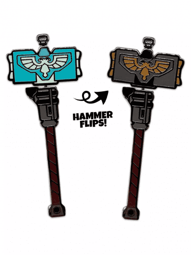 Jelvény Warhammer 40k - Thunder Hammer Pin (Youtooz)