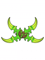 Jelvény World Of Warcraft - Illidian Stormrage's Warglaives Pin (Youtooz)