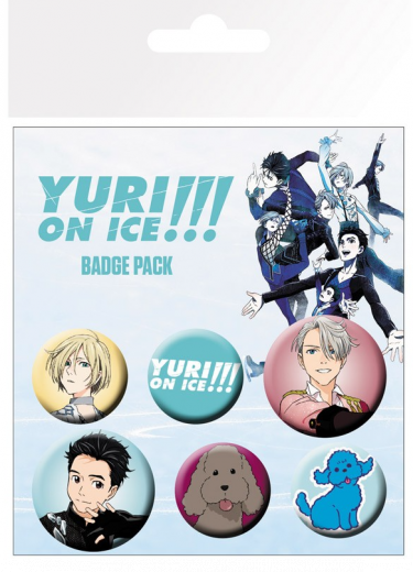 Kitűzők Yuri on Ice - Mix