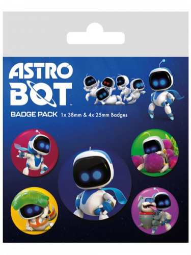Jelvénykészlet Astro Bot - Life (5 db)