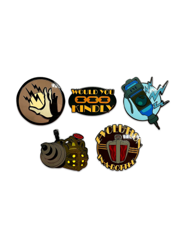 Jelvénykészlet Bioshock - Bioshock Pin Set (Youtooz)