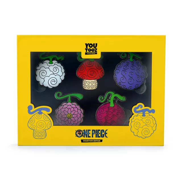 Jelvényszett One Piece - Devil Fruit Pin Set (Youtooz) - Anime