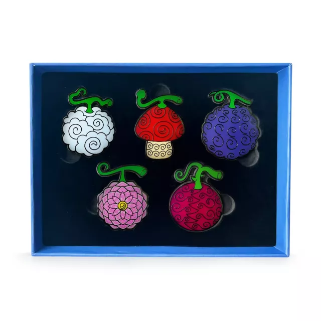 Jelvényszett One Piece - Devil Fruit Pin Set (Youtooz) - Anime