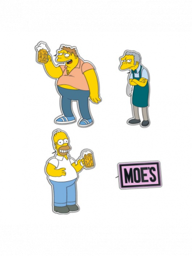 Kitűzők szett The Simpsons - 4-pack set