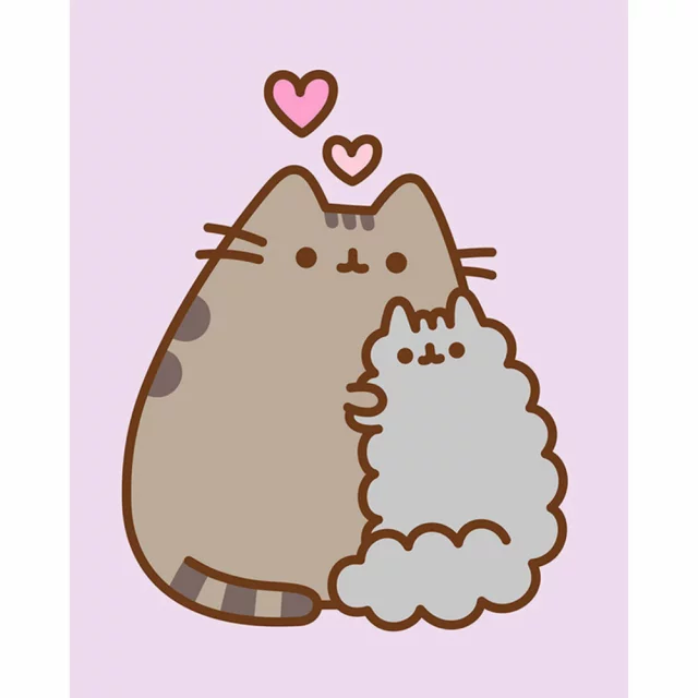 Plakát Pusheen - The Cat Friends (plakát na plátně)