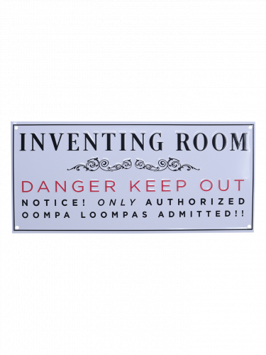 Fémtábla Willy Wonka - Willy Wonka & the Chocolate Factory