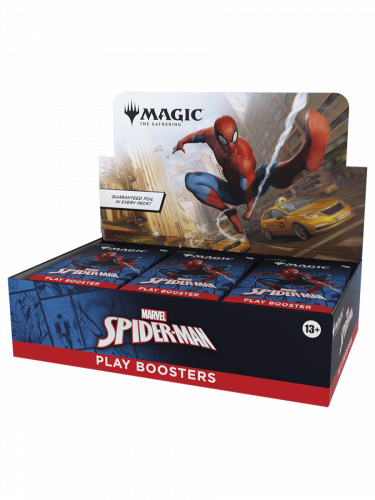 Kártyajáték Magic: The Gathering Marvel's Spider-Man - Play Booster Box (30 booster)