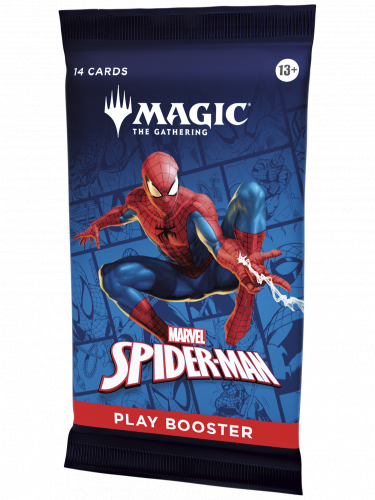 Kártyajáték Magic: The Gathering Marvel's Spider-Man - Play Booster (14 kártya)