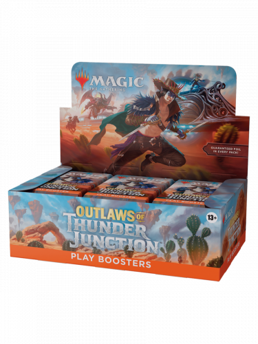 Kártyajáték Magic: The Gathering Outlaws of Thunder Junction - Play Booster Box (36 boosterů)