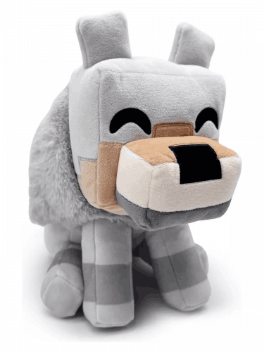 Plüss Minecraft - Wolf (Youtooz)