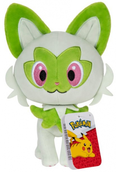 Plüss Pokémon - Sprigatito (20 cm)