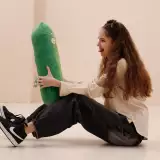Plüss Rick and Morty - Pickle Rick 60 cm - Rick & Morty