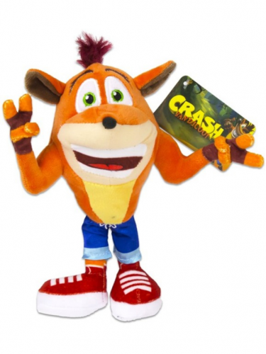 Plüss Crash Bandicoot (22 cm)