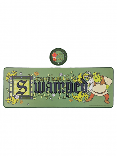 Ajándék szett – Shrek Shrek Desk Pad Set (egérpad, poháralátét)