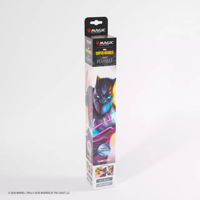 Játékpad Gamegenic - Marvel Super Heroes - Striking Black Panter - Egér alátét