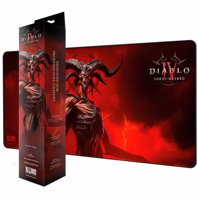 Egérpad Diablo IV - Lord of Hatred - Mephisto XL