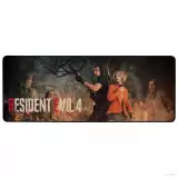 Egérpad Resident Evil 4 - Leon & Ashley + poháralátét - Játékpad