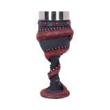 Pohár Dragon Coil Goblet Red (Nemesis Now)