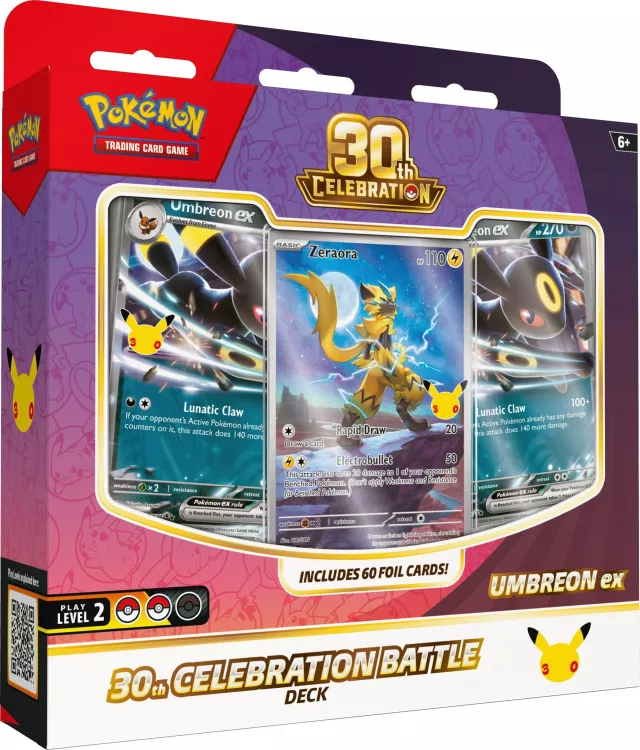 Kártyajáték Pokémon TCG: 30th Celebration - Battle Deck: Umbreon ex - TCG gyűjthető kártyajáték
