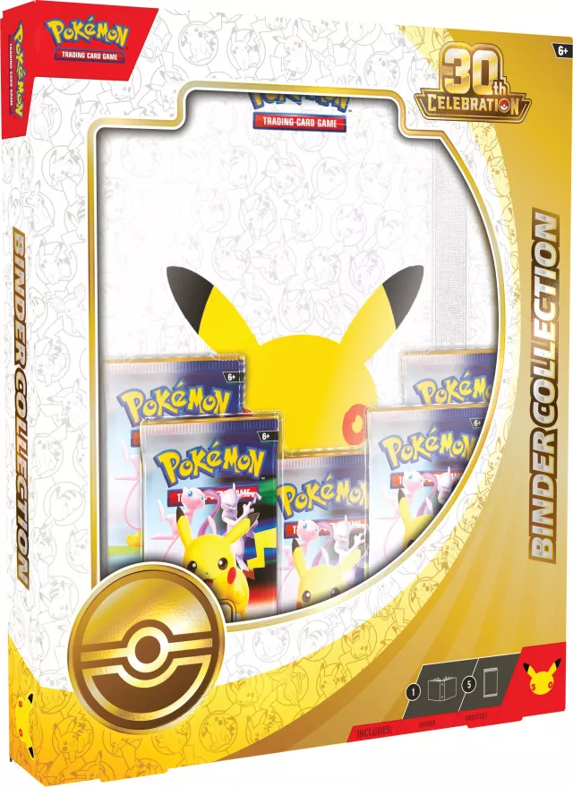 Kártyajáték Pokémon TCG: 30th Celebration - Binder Collection - TCG gyűjthető kártyajáték