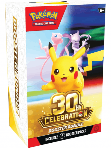 Kártyajáték Pokémon TCG: 30th Celebration - Booster Bundle (6 booster)
