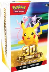 Kártyajáték Pokémon TCG: 30th Celebration - Booster Bundle (6 booster) - TCG gyűjthető kártyajáték
