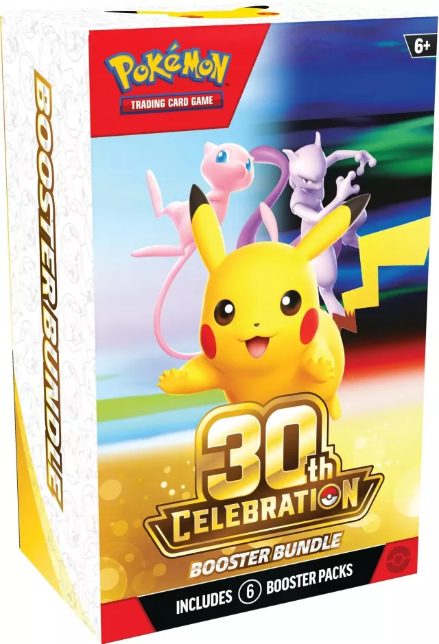 Kártyajáték Pokémon TCG: 30th Celebration - Booster Bundle (6 booster) - TCG gyűjthető kártyajáték