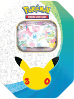 Kártyajáték Pokémon TCG: 30th Celebration - Celebration Tin Sylveon ex
