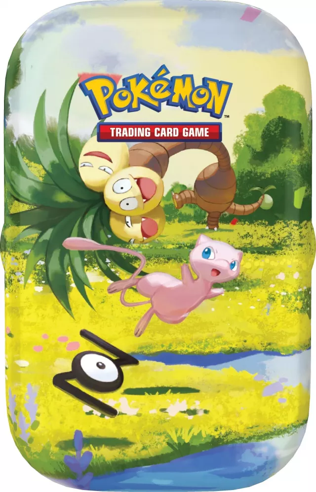 Kártyajáték Pokémon TCG: 30th Celebration - Mini Tin Exeggutor & Mew - TCG gyűjthető kártyajáték