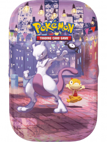 Kártyajáték Pokémon TCG: 30th Celebration - Mini Tin Mewtwo & Psyduck