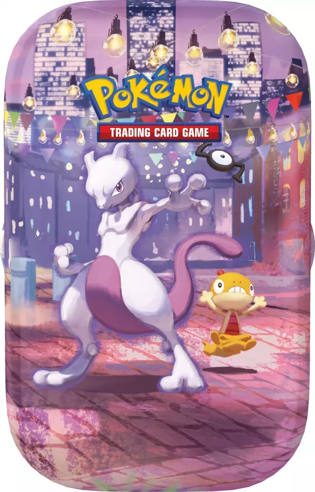 Kártyajáték Pokémon TCG: 30th Celebration - Mini Tin Mewtwo & Psyduck - TCG gyűjthető kártyajáték
