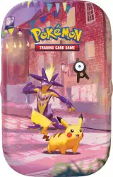 Kártyajáték Pokémon TCG: 30th Celebration - Mini Tin Pikachu & Toxtricity - TCG gyűjthető kártyajáték