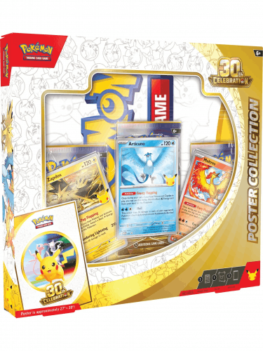 Kártyajáték Pokémon TCG: 30th Celebration - Poster Collection