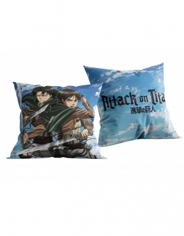 Párna Attack on Titans - Eren & Levi