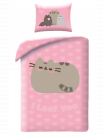 Ágyneműhuzat Pusheen - I Loaf You