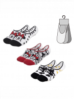 Zokni Disney - Minnie (méret 36/41) (3 pár)