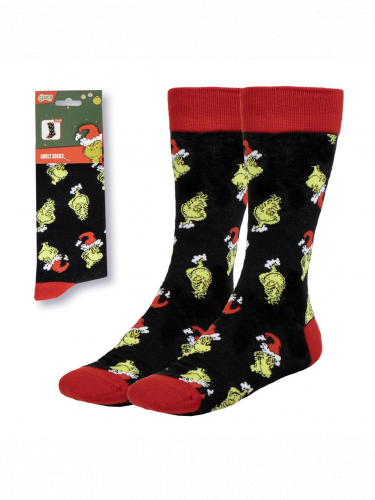 Zokni Grinch - Grinch (méret 38/45)