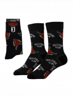 Zokni Stranger Things - Hellfire Club (méret 38/45)