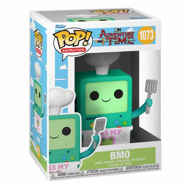 Adventure Time szoborfigura- BMO Kiss My Cook (Funko POP! Animation 1073)
