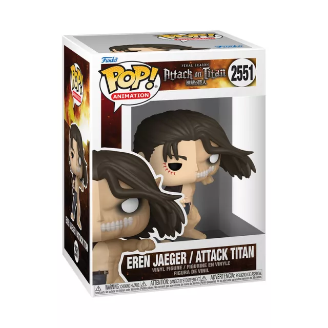 Figura Attack On Titan - Eren Jaeger & Attack Titan Split (Funko POP! Animation 2551) - Anime