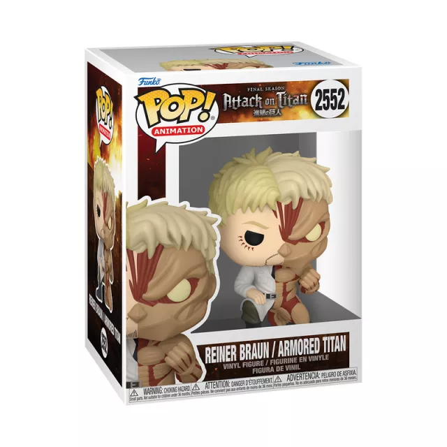 Figura Attack On Titan - Reiner Braun & Armored Titan Split (Funko POP! Animation 2552) - Anime