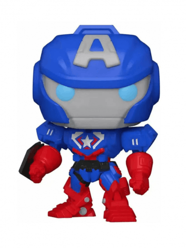 Figura Avengers Mech Strike - Amerika kapitány világít a sötétben / Captain America Glow in the Dark (Funko POP! Marvel 829)