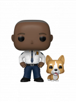 Figura Brooklyn Nine-Nine - Captain Raymond Holt and Cheddar (Funko POP! Television 1626)