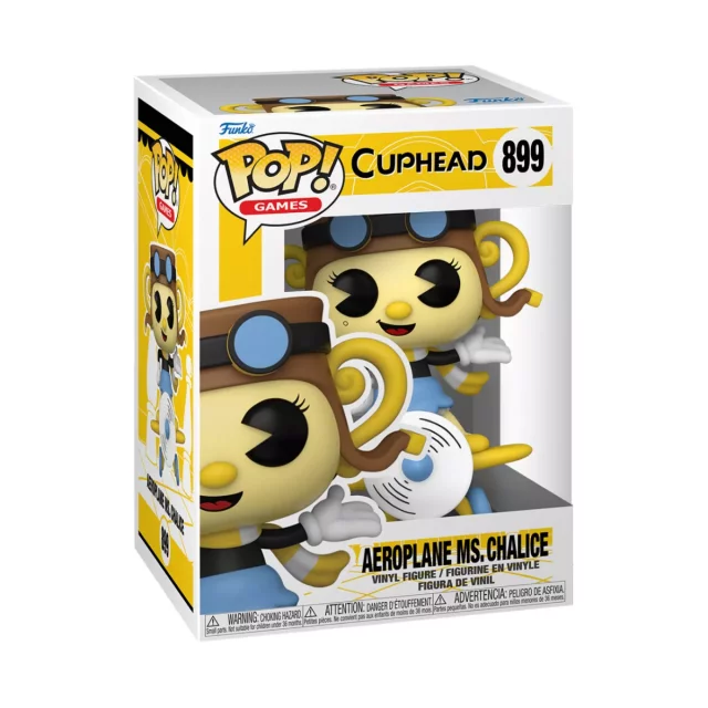 Figurka Cuphead - Aeroplane Ms. Chalice (Funko POP! Games 899)