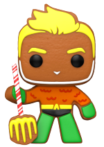 Figura DC Comics - Gingerbread Aquaman (Funko POP! Heroes 445)