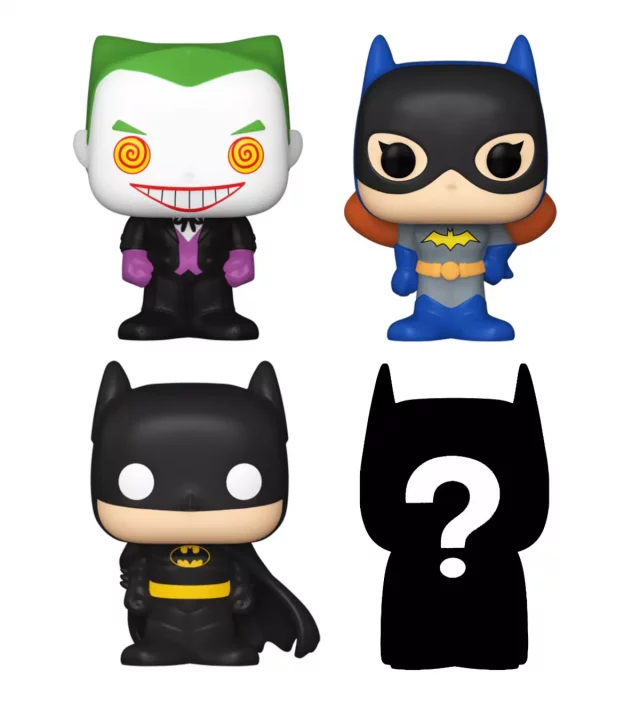 Akciófigurák 4db DC - The Joker 4-pack (Funko Bitty POP)