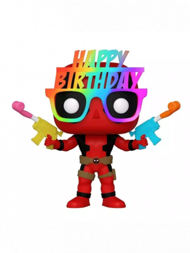 Figura Deadpool -  Birthday Glasses Deadpool (Funko POP! Marvel 783)