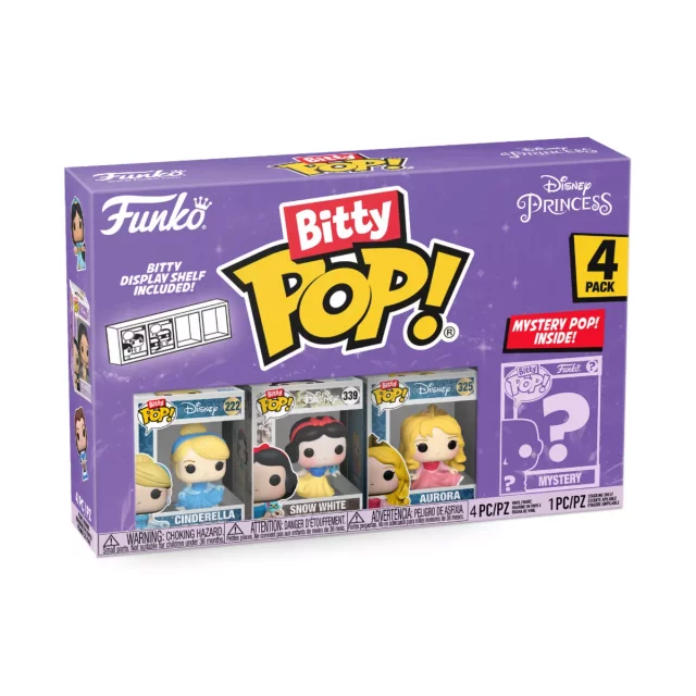 Figura Disney - Disney Princess Cinderella 4-pack (Funko Bitty POP)